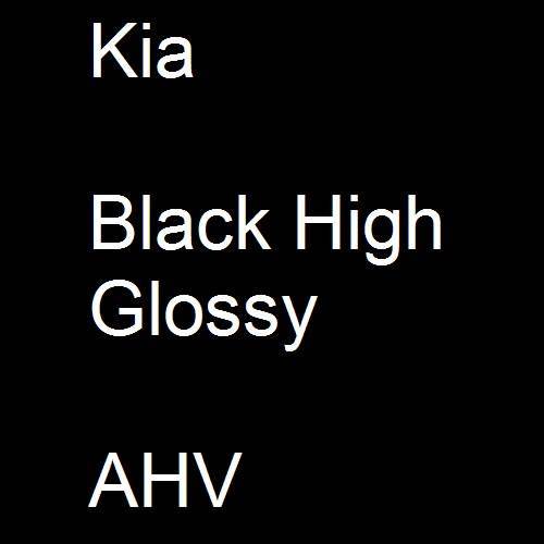 Kia, Black High Glossy, AHV.